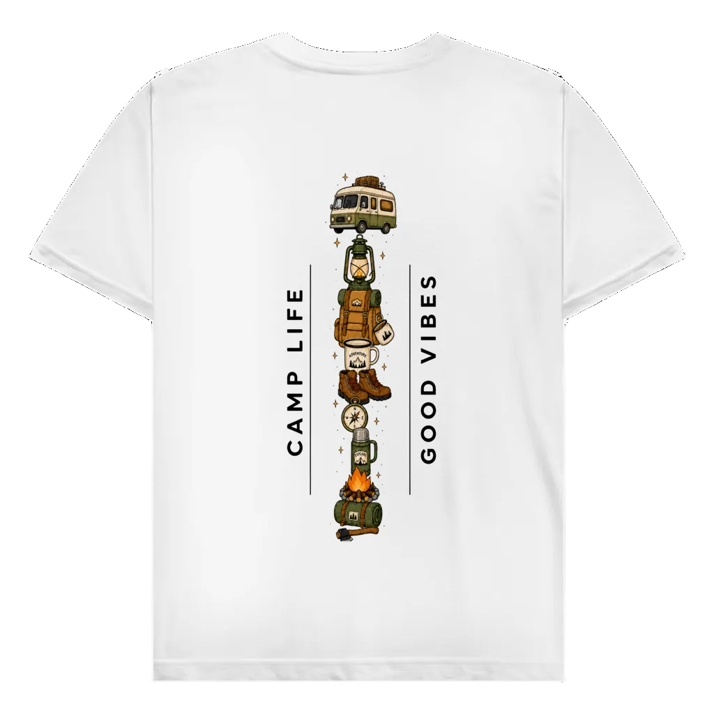 Camp Life VAN - Rückendruck | Premium Shirt unisex