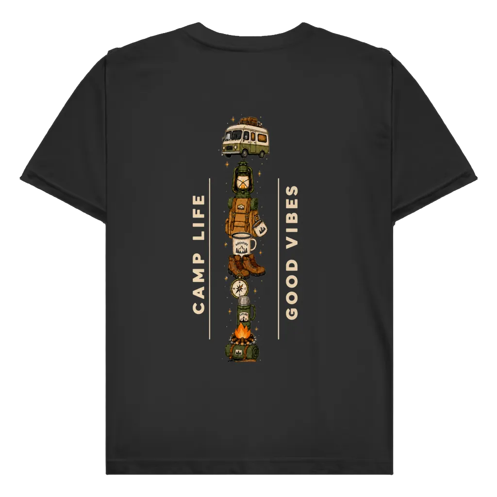 Camp Life VAN - Rückendruck | Premium Shirt unisex