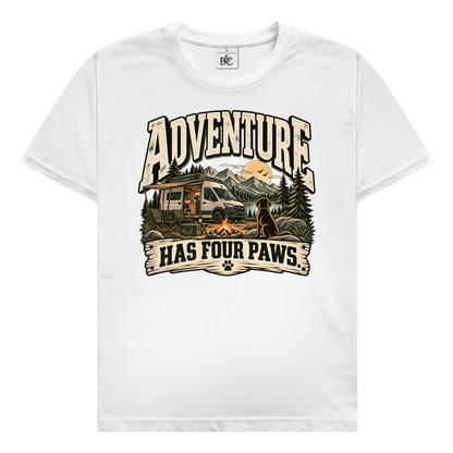 Adventure HAS FOUR PAWS (VAN) | Premium Shirt unisex