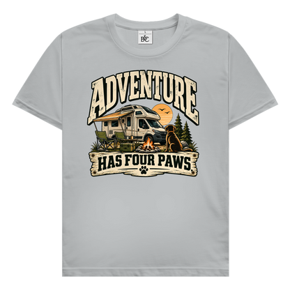 T-Shirt ADVENTURE HAS FOUR PAWS WoMo