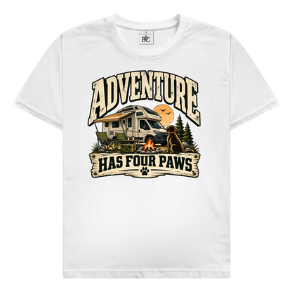T-Shirt ADVENTURE HAS FOUR PAWS WoMo