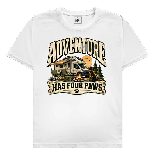 Adventure HAS FOUR PAWS (VAN) | Premium Shirt unisex