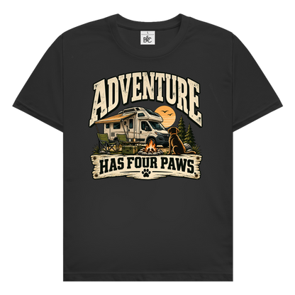 T-Shirt ADVENTURE HAS FOUR PAWS WoMo