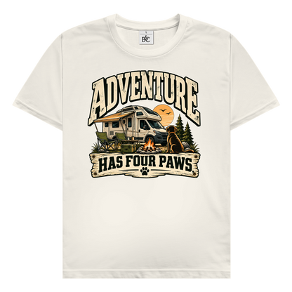 T-Shirt ADVENTURE HAS FOUR PAWS WoMo