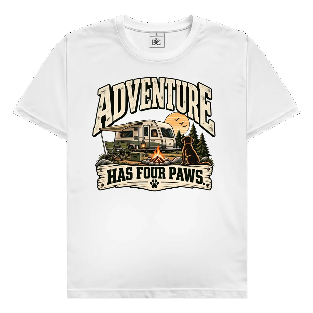 ADVENTURE HAS FOUR PAWS (WoWa) | Premium Shirt unisex