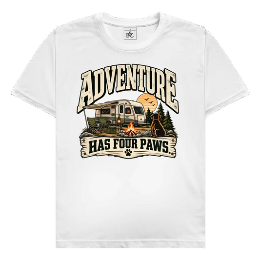 ADVENTURE HAS FOUR PAWS (WoWa) | Premium Shirt unisex