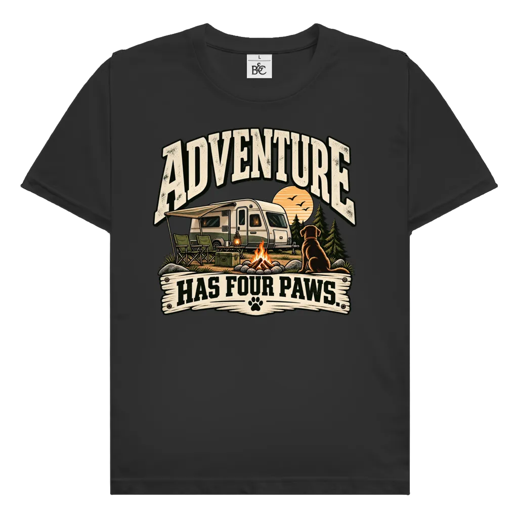 ADVENTURE HAS FOUR PAWS (WoWa) | Premium Shirt unisex