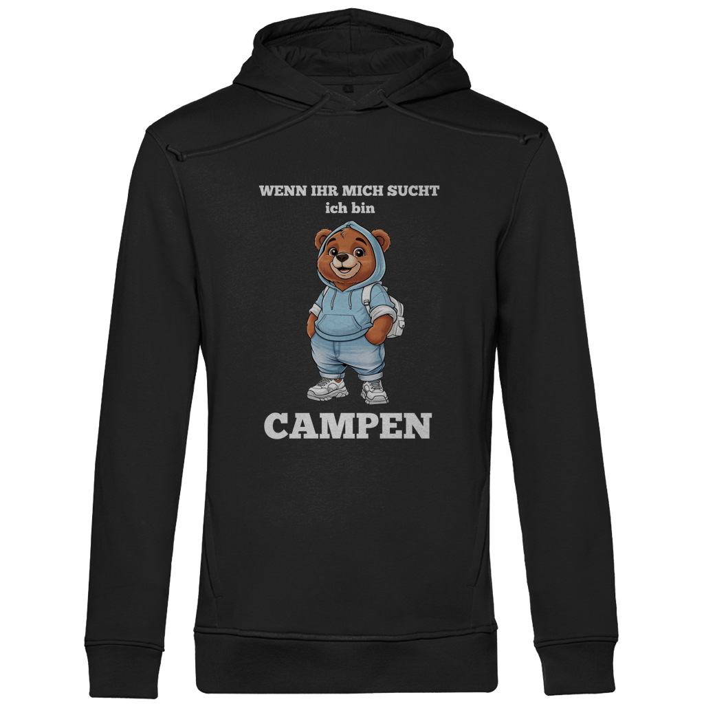 Premium Bio Hoodie Wenn ihr mich sucht