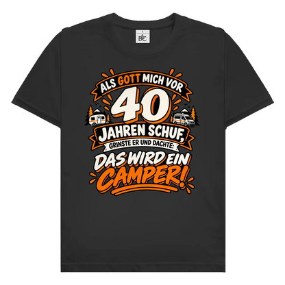 Camper wird 40 | Premium Shirt unisex