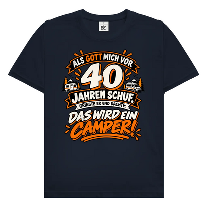 Camper wird 40 | Premium Shirt unisex