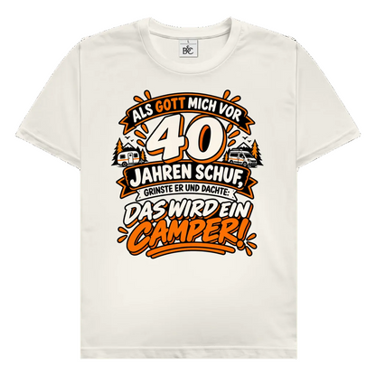 Camper wird 40 | Premium Shirt unisex