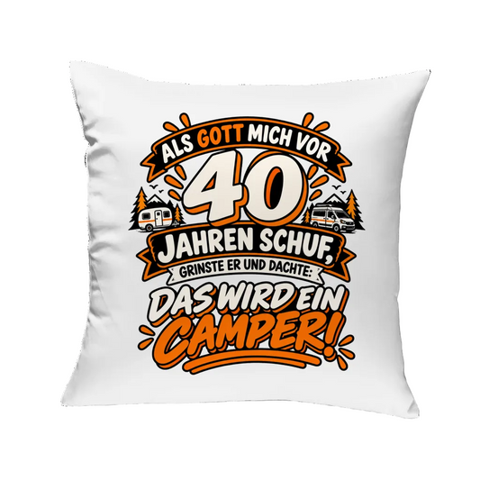 Camper wird 40 | Kopfkissen