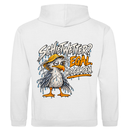 Premium Hoodie Schietwetter wir campen