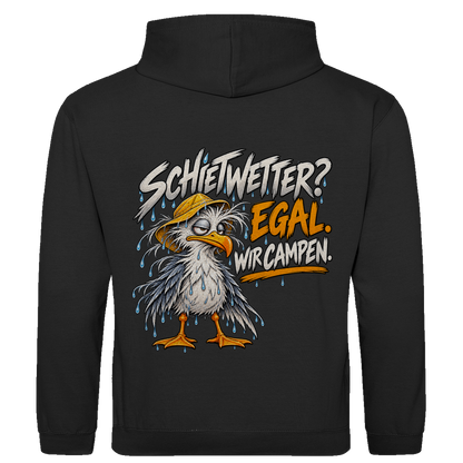 Premium Hoodie Schietwetter wir campen