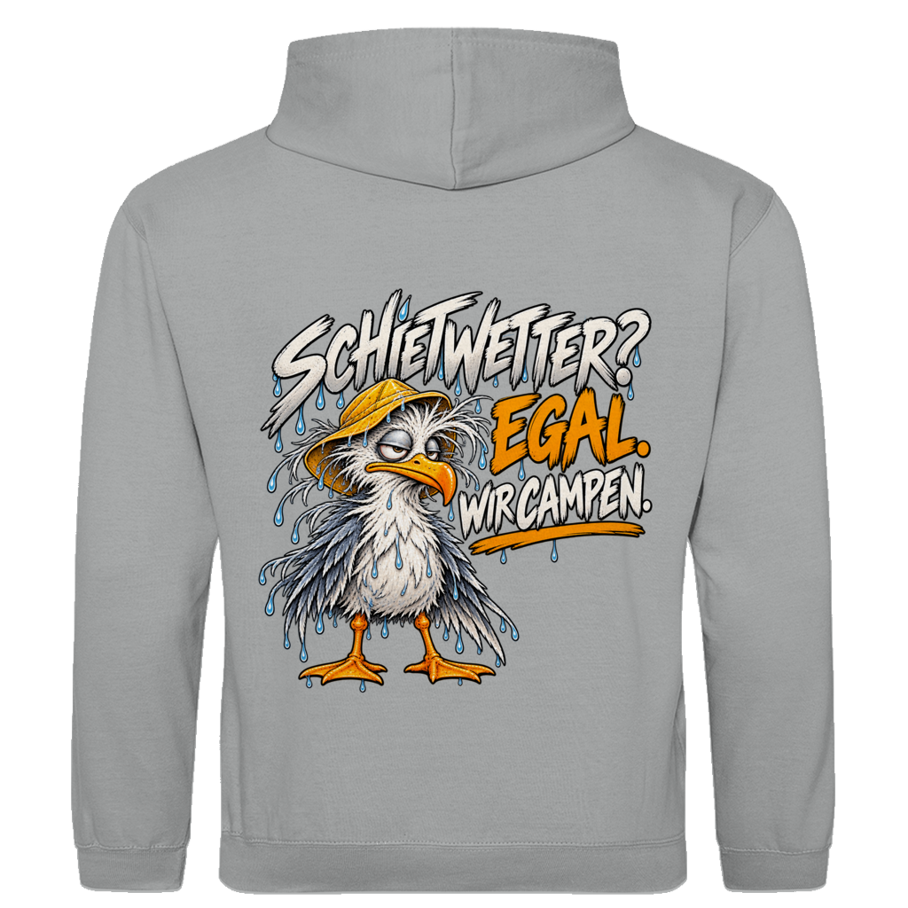 Premium Hoodie Schietwetter wir campen