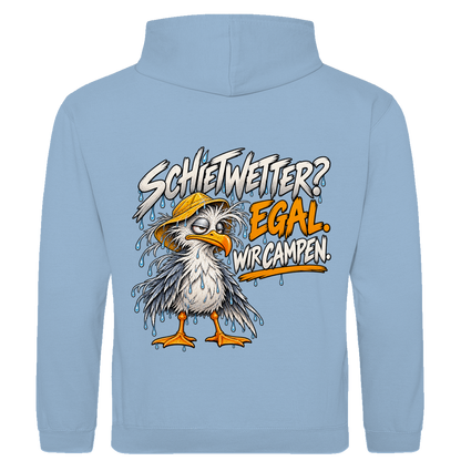Premium Hoodie Schietwetter wir campen
