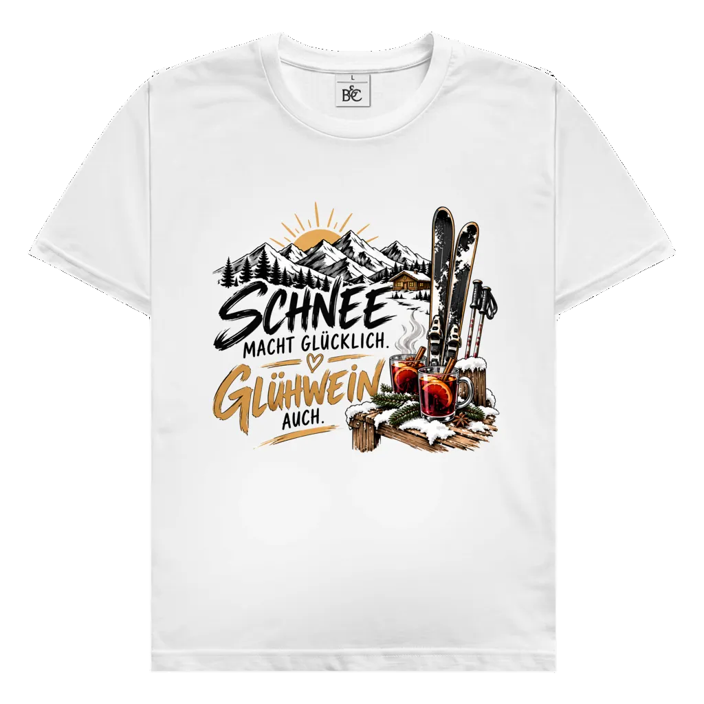 Schnee macht glücklich | Premium Shirt unisex