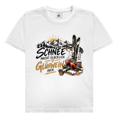 Schnee macht glücklich | Premium Shirt unisex