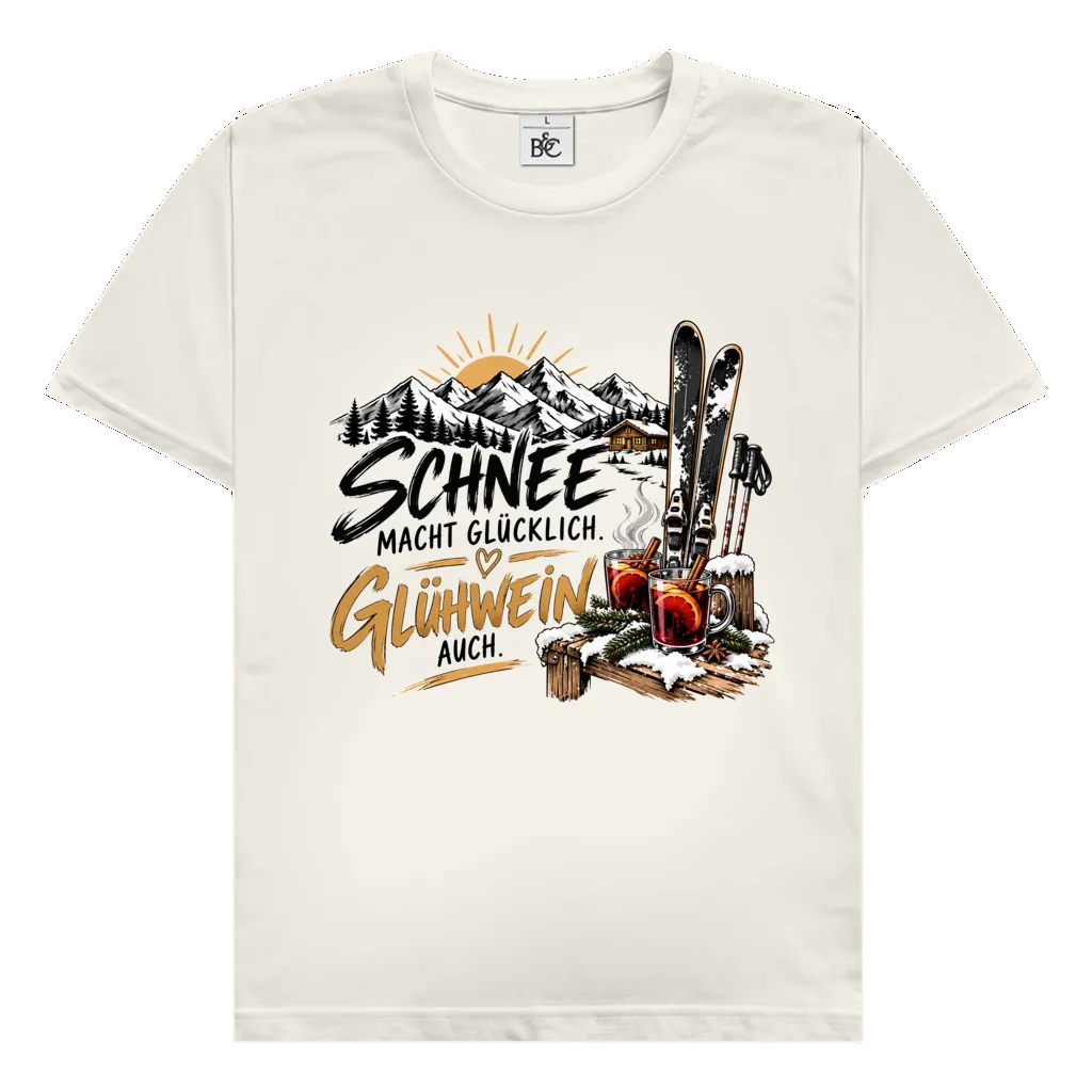 Schnee macht glücklich | Premium Shirt unisex