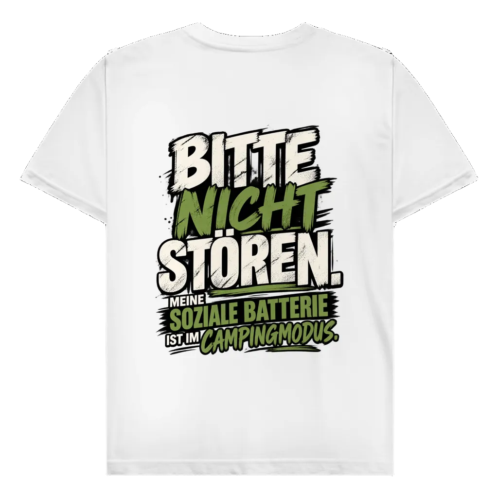 Bitte nicht stören -Rückendruck | Premium Shirt unisex