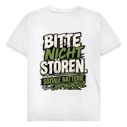 Bitte nicht stören -Rückendruck | Premium Shirt unisex