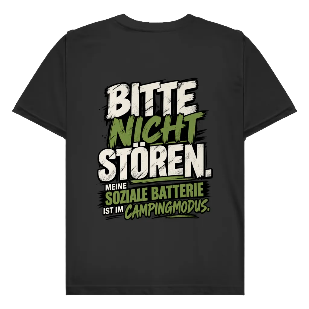 Bitte nicht stören -Rückendruck | Premium Shirt unisex