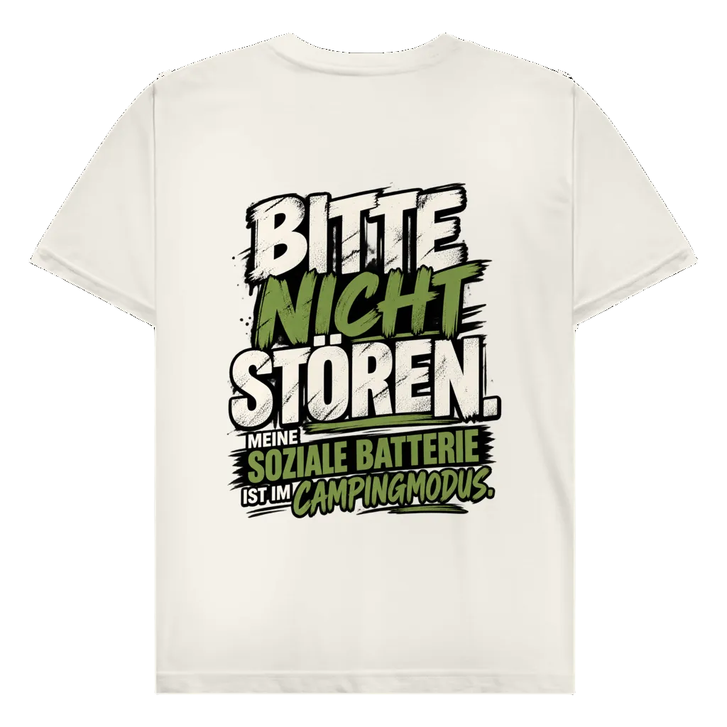 Bitte nicht stören -Rückendruck | Premium Shirt unisex