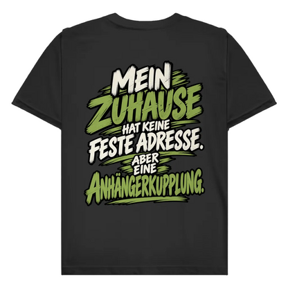 ABER EINE ANHÄNGERKUPPLUNG- Rückendruck | Premium Shirt unisex