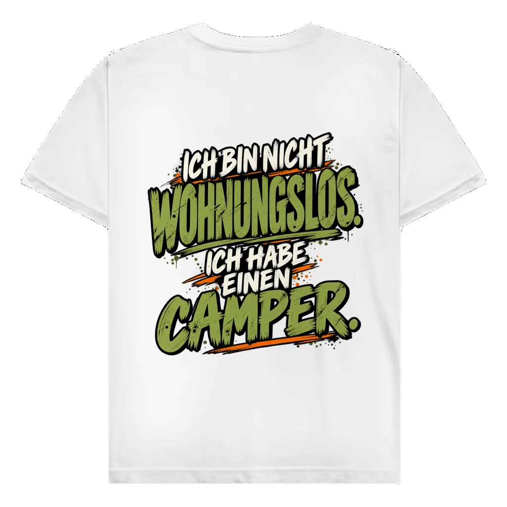 NICHT WOHNUNGSLOS- Rückendruck | Premium Shirt unisex