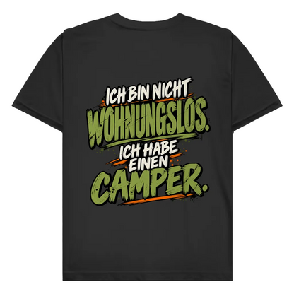 NICHT WOHNUNGSLOS- Rückendruck | Premium Shirt unisex