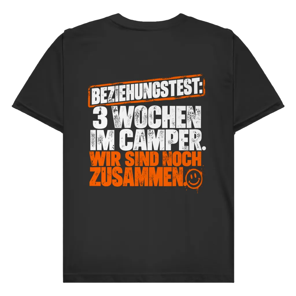 Beziehungstest - Rückendruck | Premium Shirt unisex