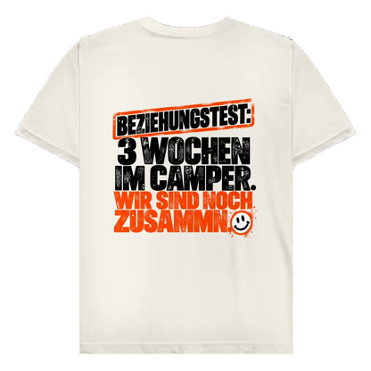 Beziehungstest - Rückendruck | Premium Shirt unisex