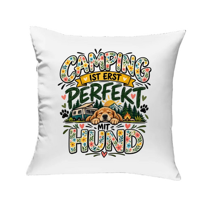 Kopfkissen Camping ist erst perfekt