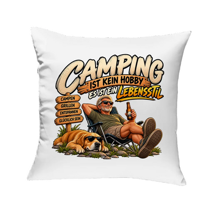 Kopfkissen | Camping ist ein Lebensstil