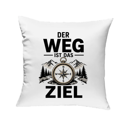 Kopfkissen Der Weg ist das Ziel 2.0