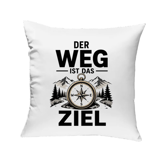 Kopfkissen Der Weg ist das Ziel 2.0