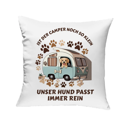 Kopfkissen Camper klein Hund