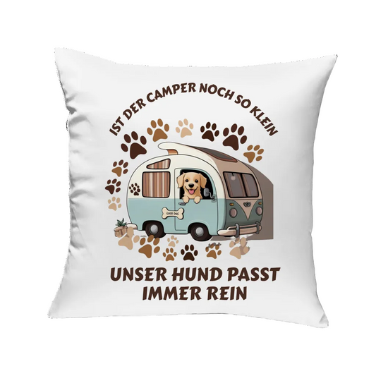 Kopfkissen Camper klein Hund