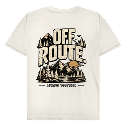 OFF ROUTE - Rückendruck | Premium Shirt unisex