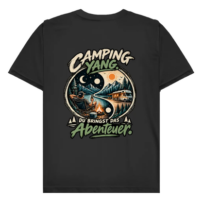 Camping YANG - Rückendruck | Premium Shirt unisex