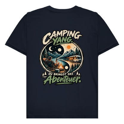 Camping YANG - Rückendruck | Premium Shirt unisex