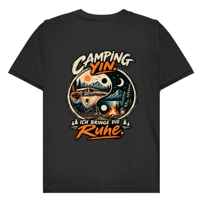 CAMPING YIN - Rückendruck | Premium Shirt unisex