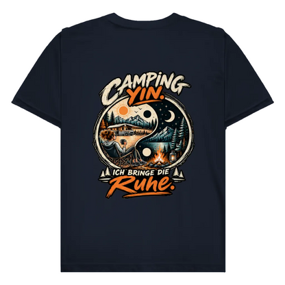 CAMPING YIN - Rückendruck | Premium Shirt unisex