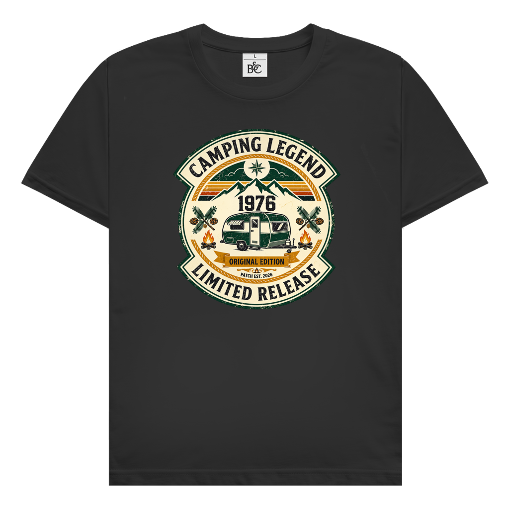 Premium T-Shirt Camping Legende 1976
