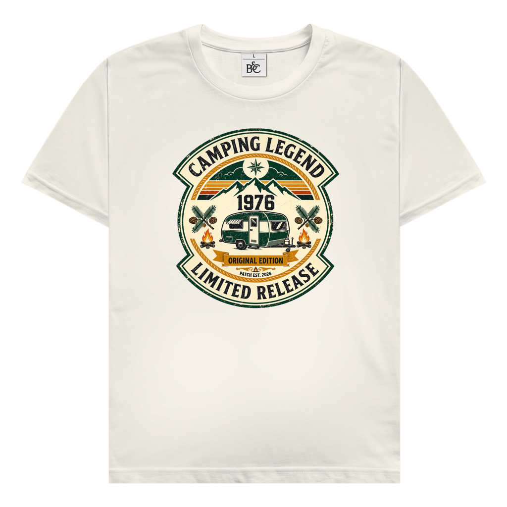 Premium T-Shirt Camping Legende 1976