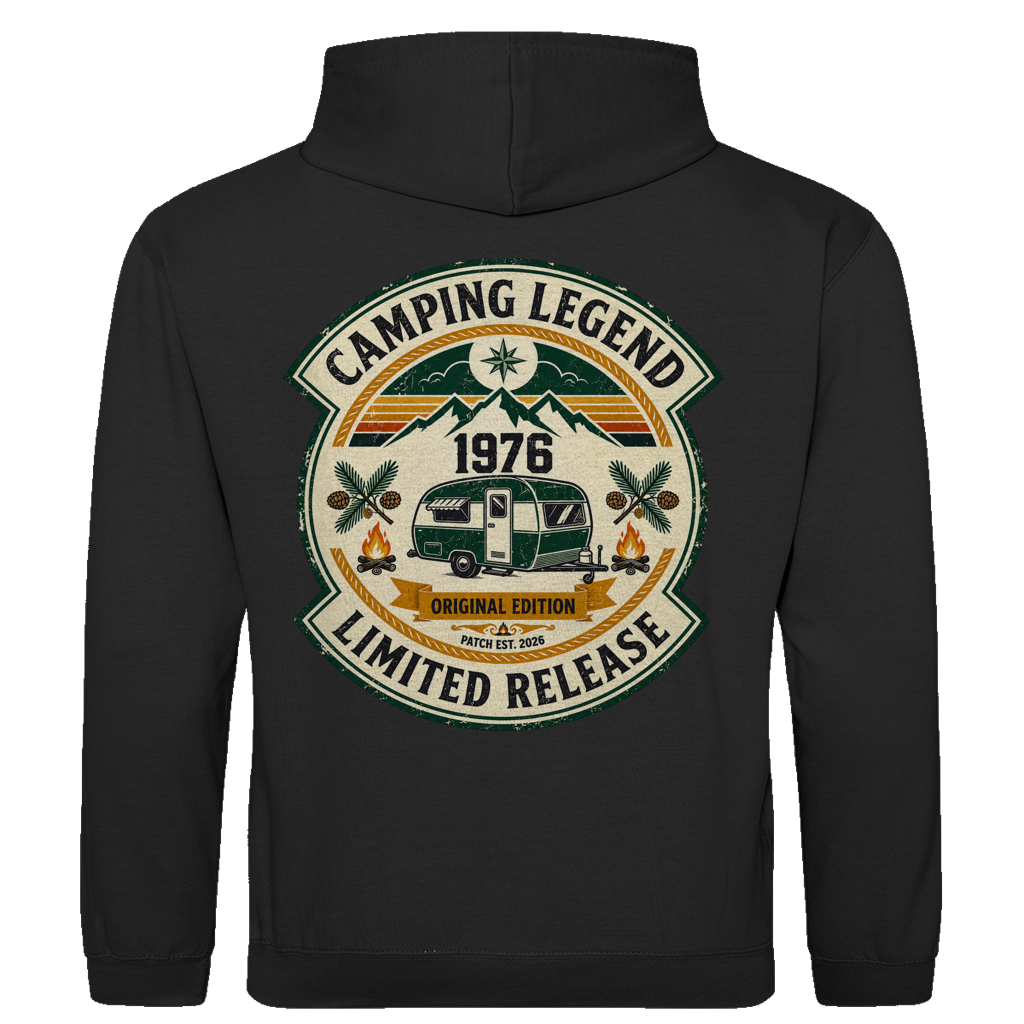 Premium Hoodie Camping Legende 1976