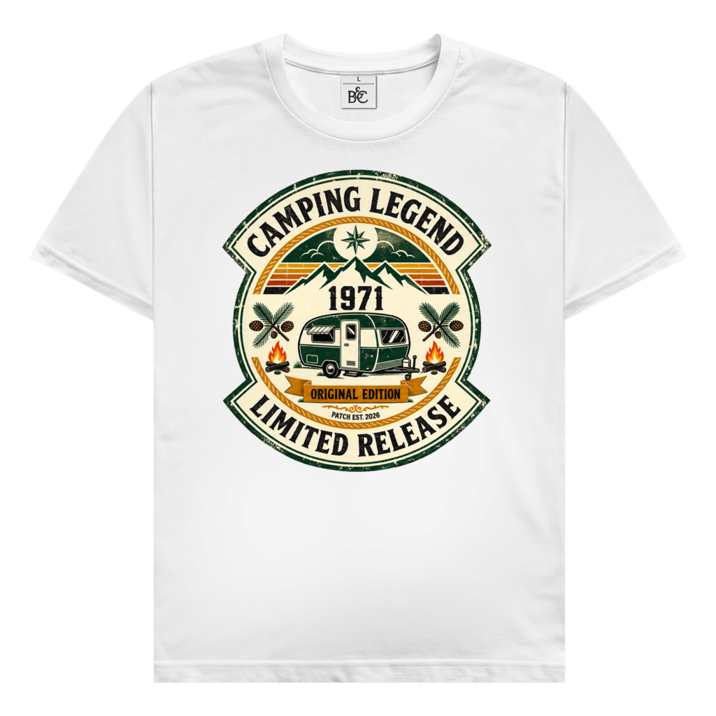 Premium T-Shirt Camping Legende 1971