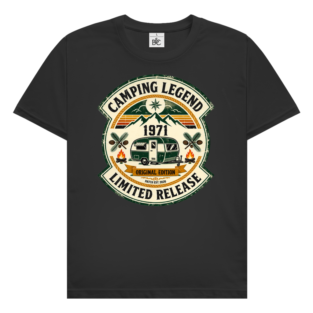 Premium T-Shirt Camping Legende 1971