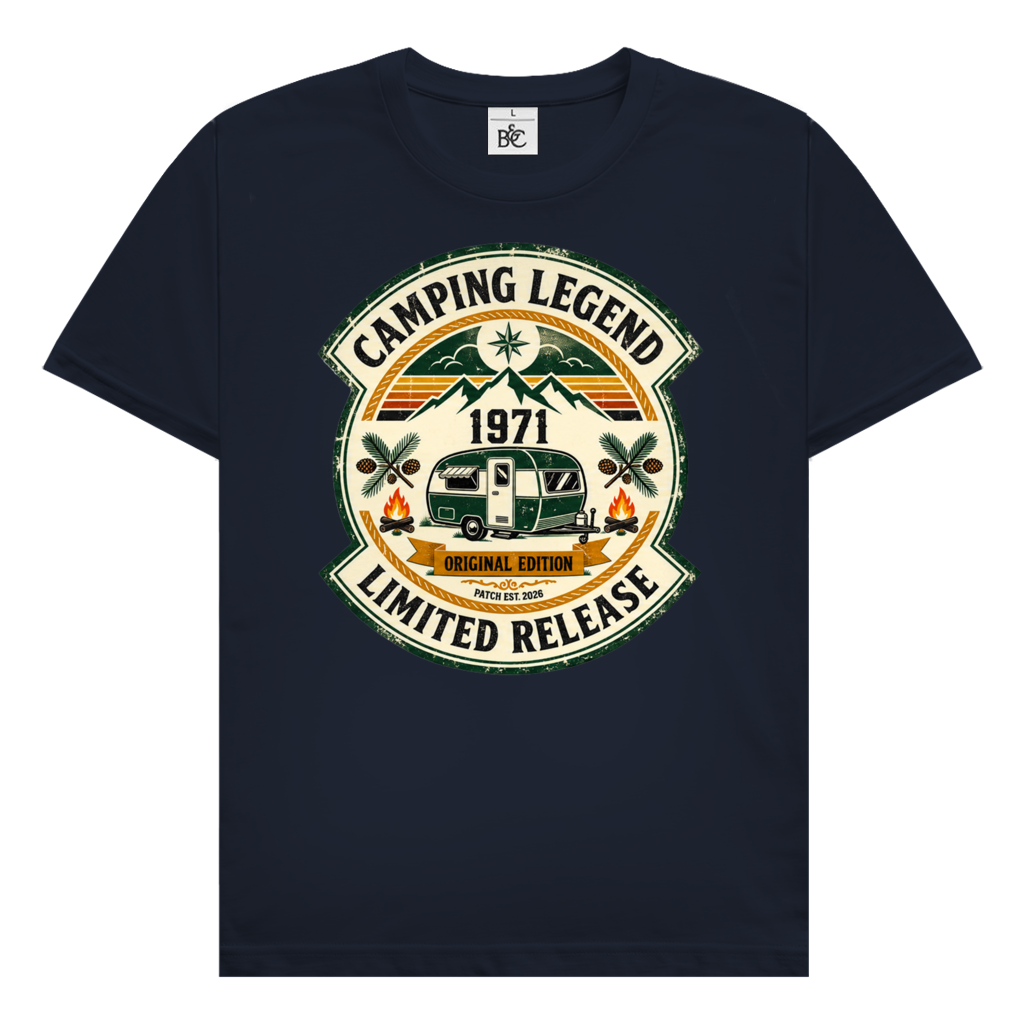 Premium T-Shirt Camping Legende 1971