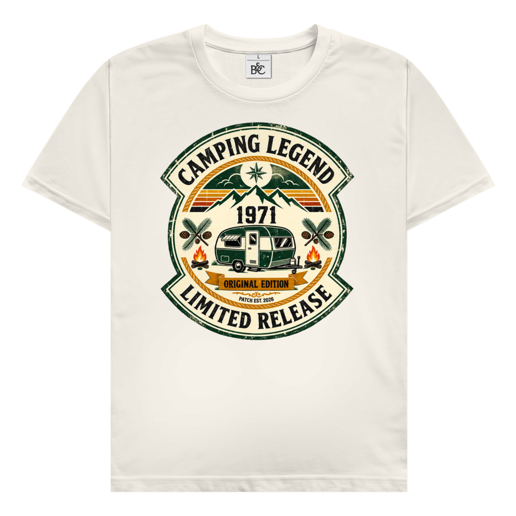 Premium T-Shirt Camping Legende 1971